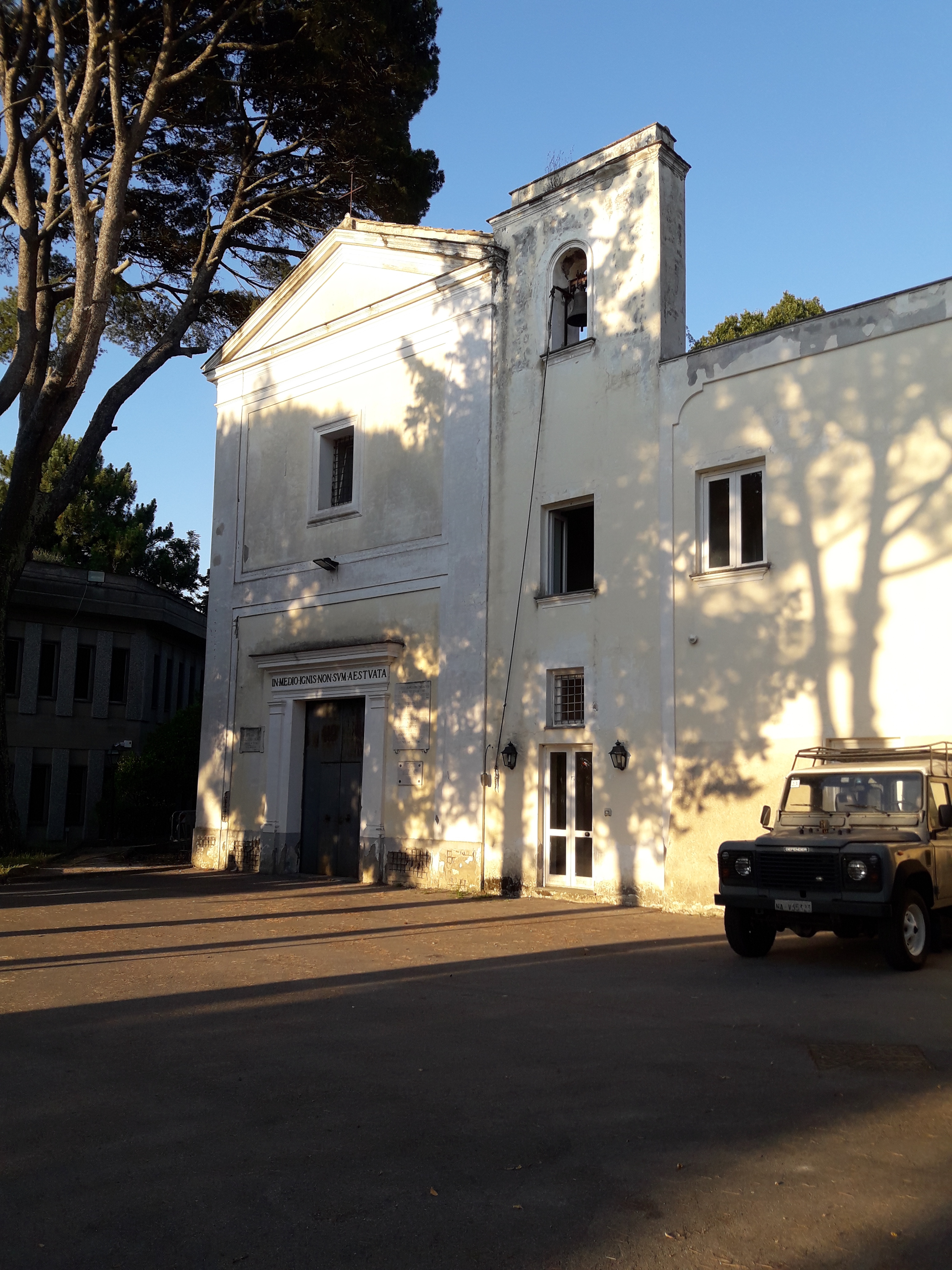 Saint Salvatore's church on Mount
        Vesuvius