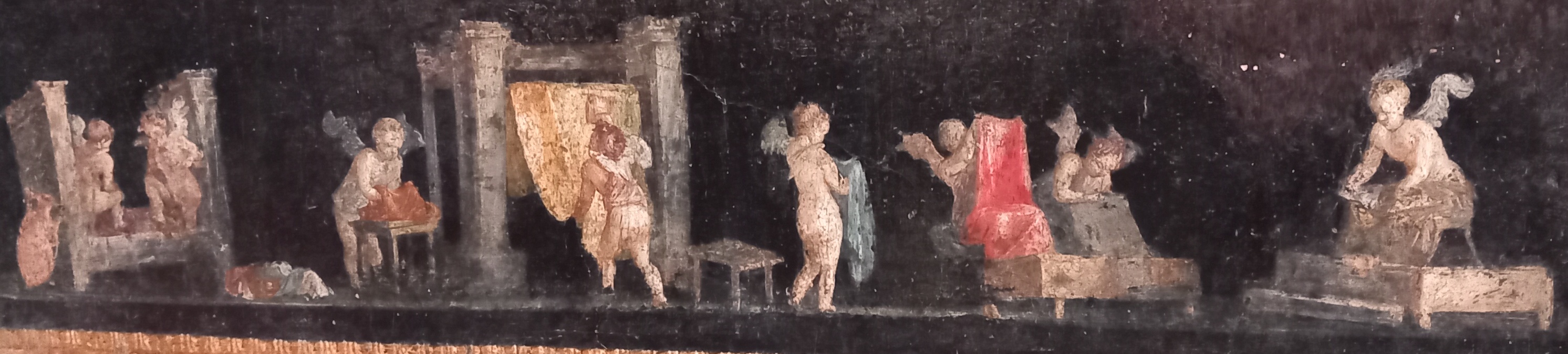 Amorini dalla Casa dei Vetti di Pompei